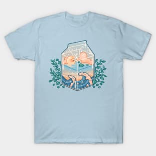 Cozy Ocean Milk T-Shirt